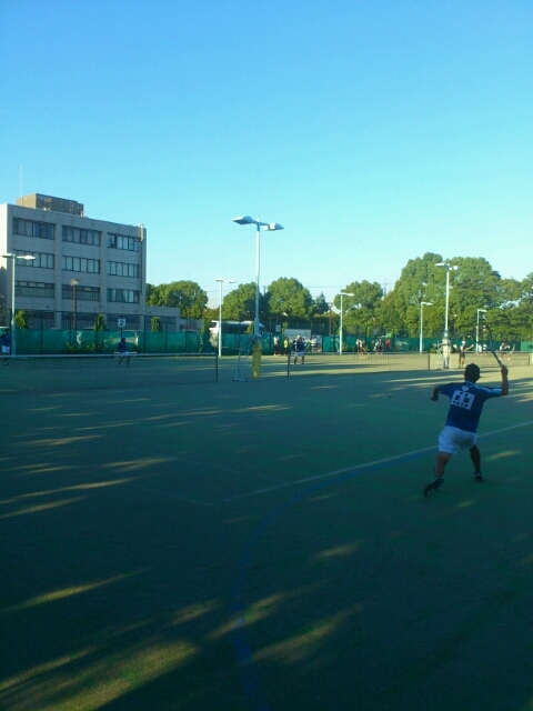 2012年関東甲信越大会(埼玉大学) 埼玉大学のコート(12面)